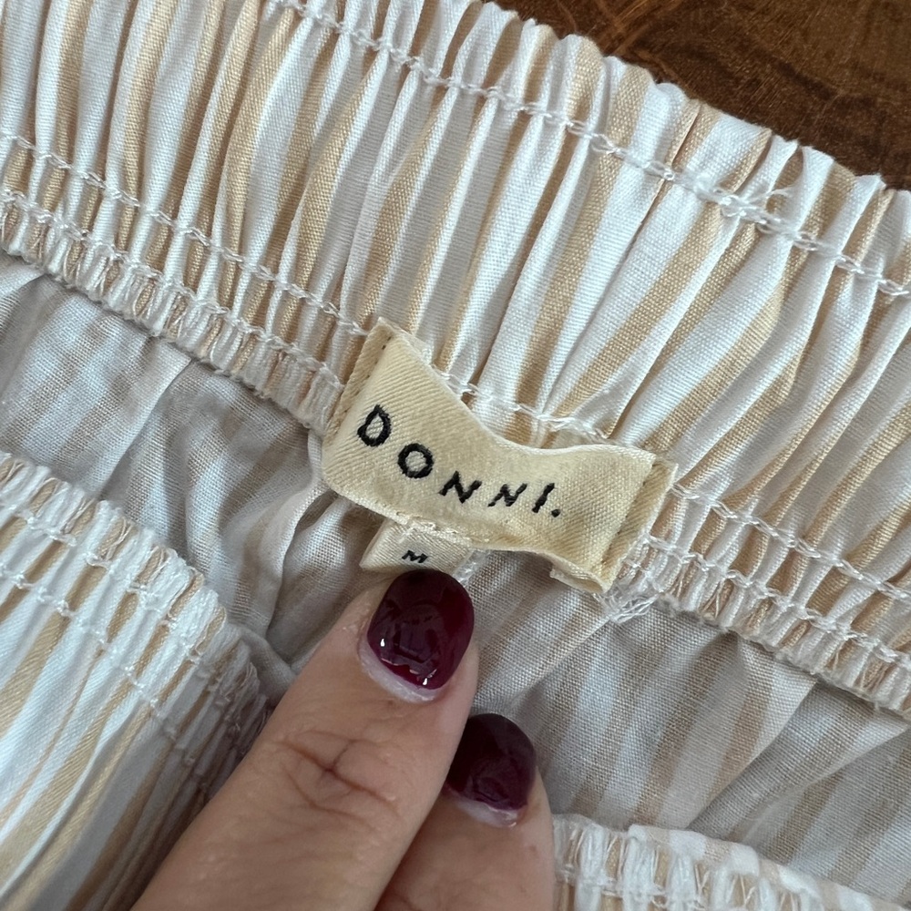DONNI pop pant/drawstring